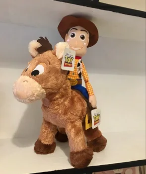 

Toy Story 45cm Plush Woody Plush Toys and Bullseye the Horse Plush Toy