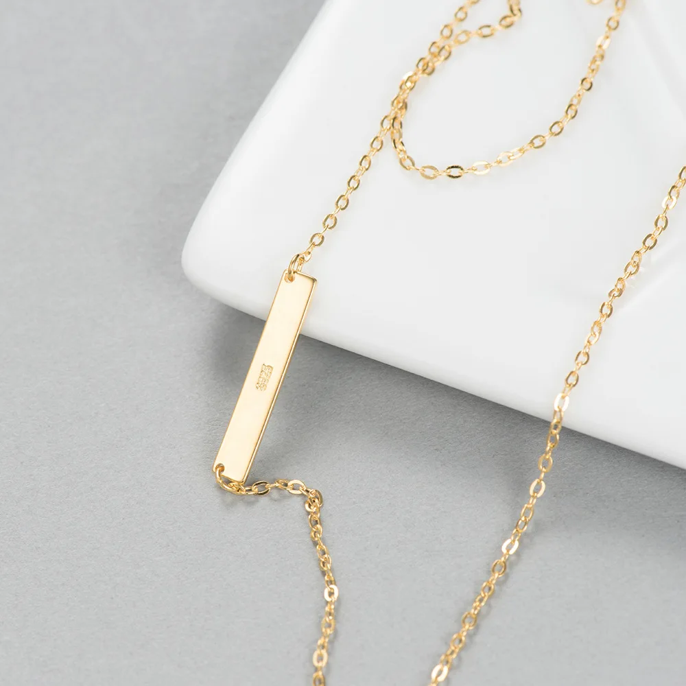 Женская цепочка с подвеской в виде сердца серебро 100% пробы|heart beat|chain pendant925 sterling