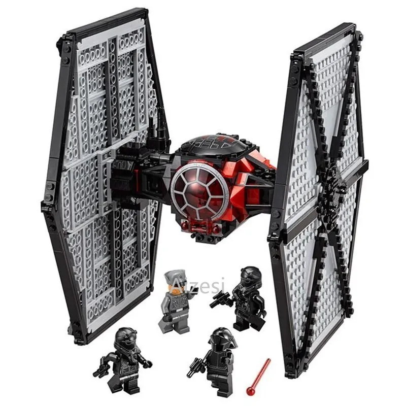 

New Star Wars First Order Special Forces TIE Fighter fit legoings star wars figures Model Building block Bricks gift kid Toys