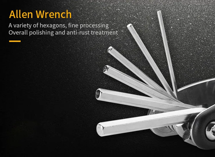 HUOHOU VK208 15 In 1 Multi-Function Hex Wrench for DIY or Hand Repair Bicycle Gadget Home Tools New Arrived