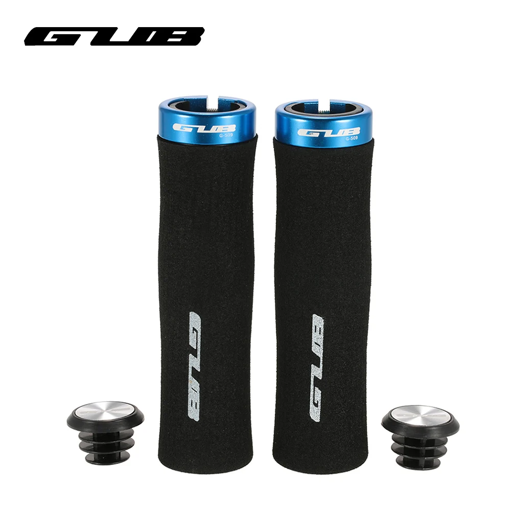 

GUB 1 Pair of MTB Road Cycling Bicycle Handlebars Grips Locking Grips Skid-Proof Grips Anti-Skid Rubber Bicycle Grips Lock On