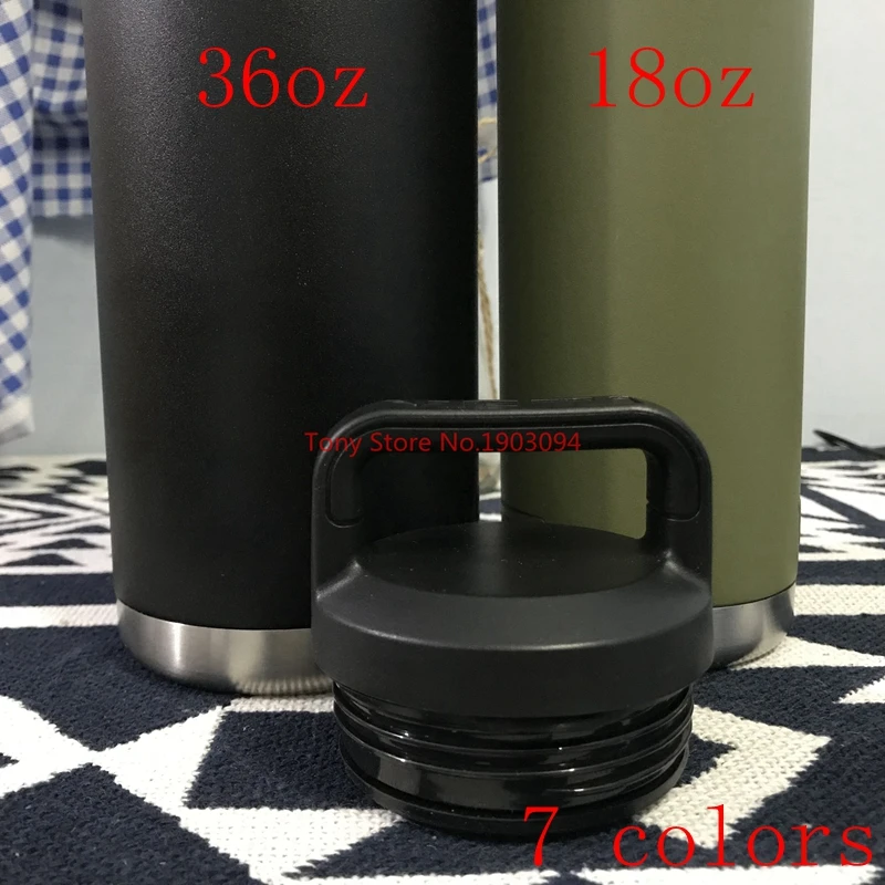 9 color 18oz/36oz Double walled Insulated 18/8 Stainless Steel Vacuum Flask Sport Water Bottle