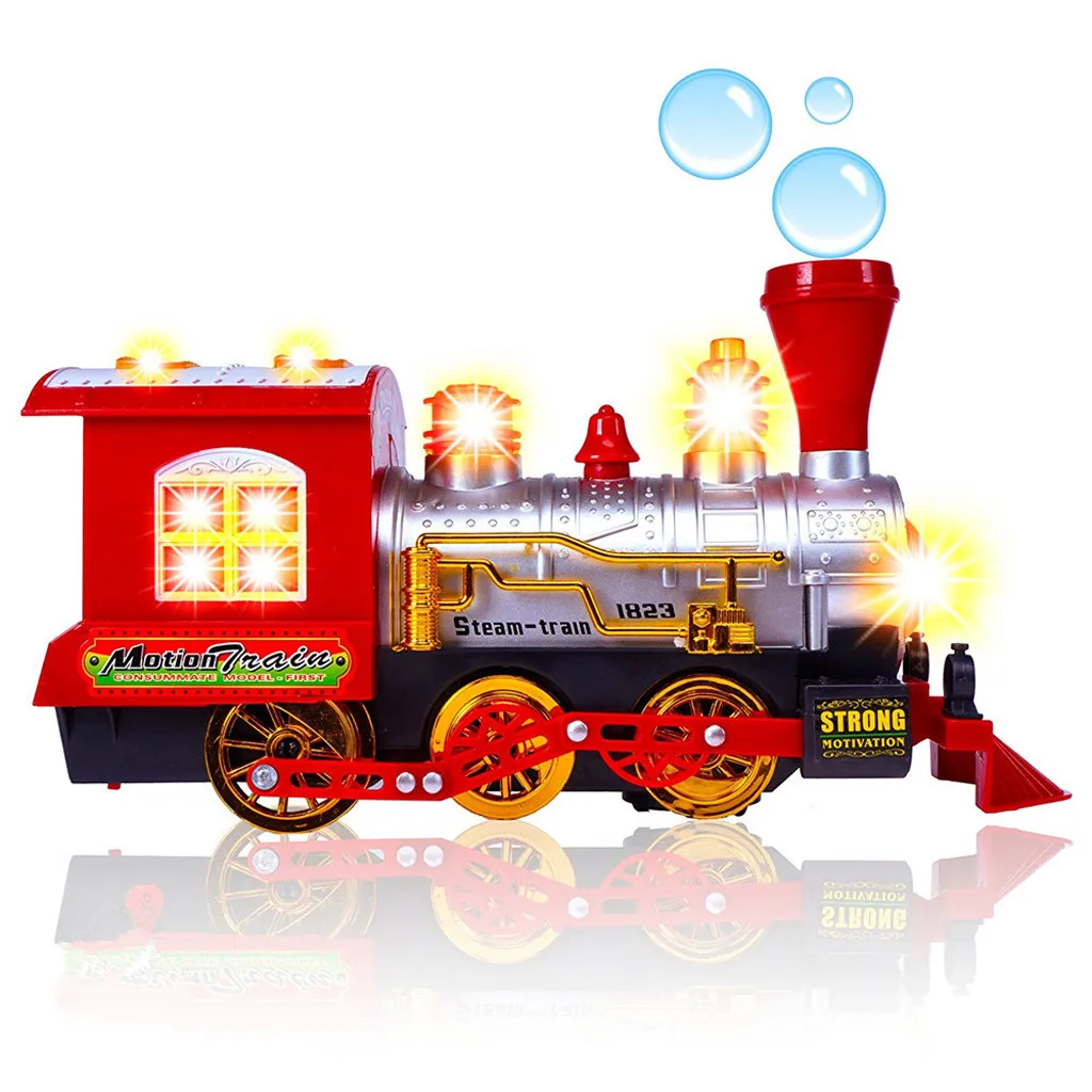 musical bump and go bubble train