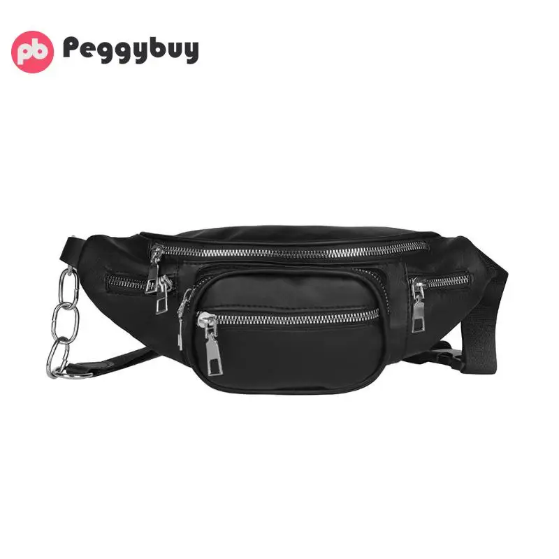 

New Women Waist Bag Multifunction Women Waist Pack Fashion Leather Phone Bags Small Belt Bag Cool Fanny Packs Women