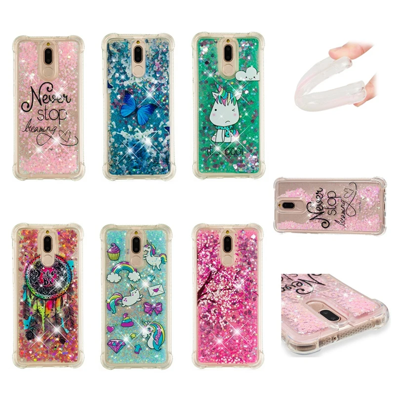 Liquid Silicone Case For Coque Huawei Mate 10 Lite Nova 2i P10 P8 P9 Lite Honor 8 6c Y6 Y5 Y3 Y7 Prime P Smart Etui Cover