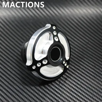 

Motorcycle Parets Billet Aluminum Fuel Gas Tank Cap Fit For Harley Sportster XL883 XL1200 48 Dyna Touring Softail
