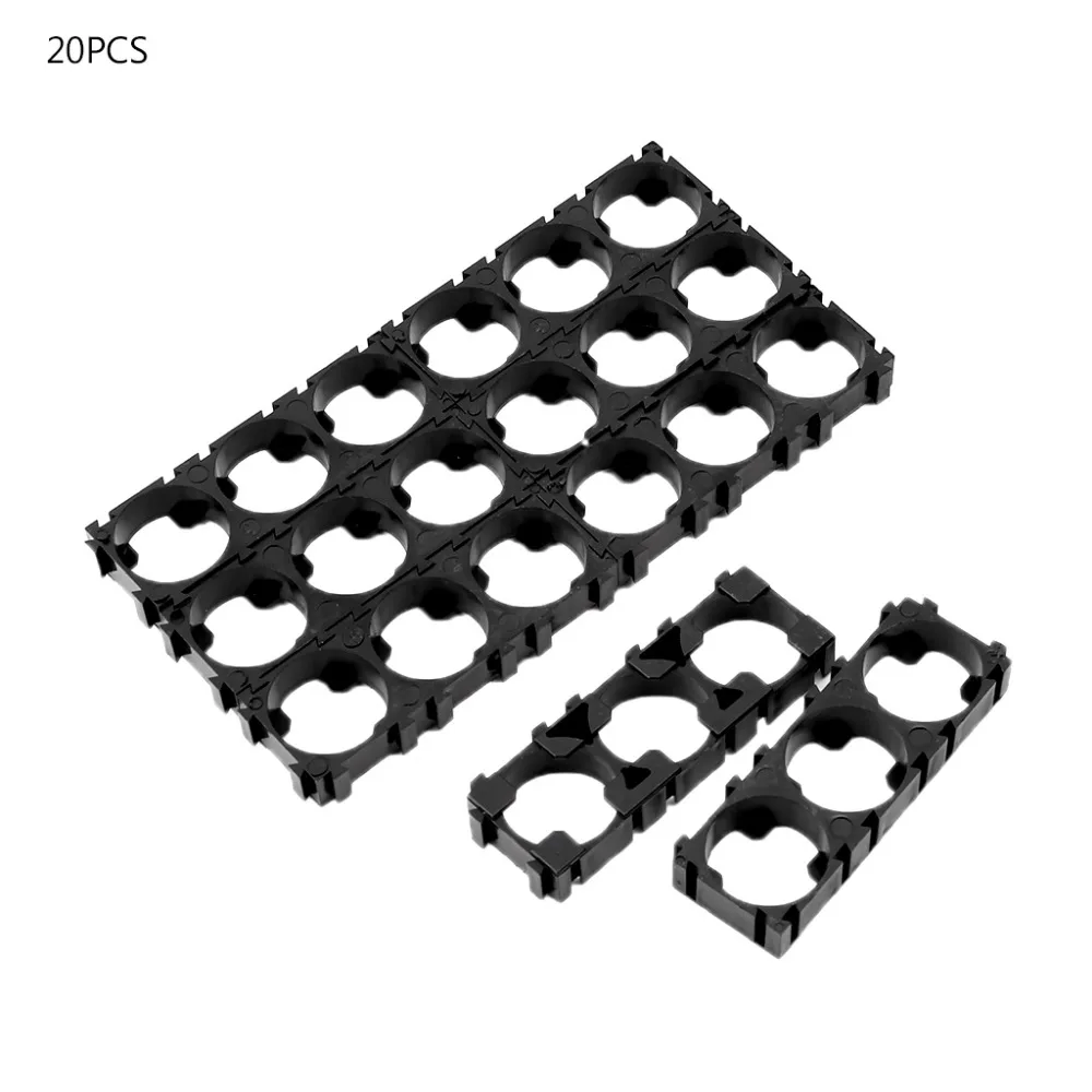 

20pcs 3x 18650 Battery Spacer Radiating Holder Bracket Electric Car Bike Toy New