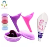 Mejor vendedor  Urinario de viaje al aire libre para mujer, dispositivo de micción portátil de silicona suave con papel desechable, femenino, GYH GjoWO3jV