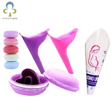 Orinatoio da donna da viaggio all'aperto campeggio portatile orinatoio femminile Silicone morbido/dispositivo per minzione di carta usa e getta Stand Up & Pee GYH