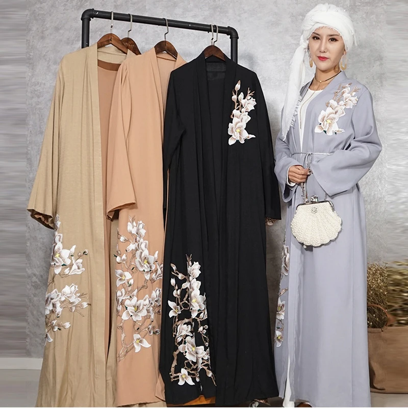 Pleated Abaya Muslim Dress Robe Dubai Hijab Kaftan Abayas Women Jilbab Ramadan Caftan Marocain