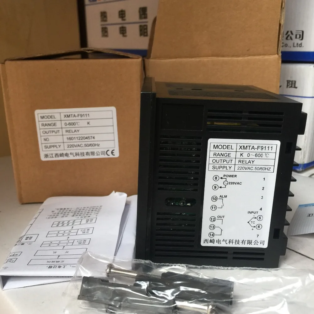 

Nishizaki XMTA-F9111/9000/9211 интеллектуальный регулятор температуры PID твердотельное реле цифровой дисплей контроль температуры inst