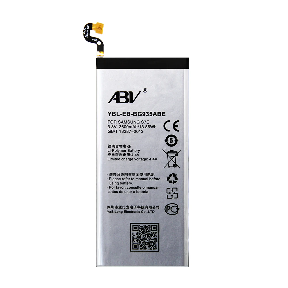 

ABV Zero-Cycle Full capacity EB-BG935ABE bateria S7 edge battery For Samsung Galaxy S7 Edge G9350 G935 G935F G935A battery