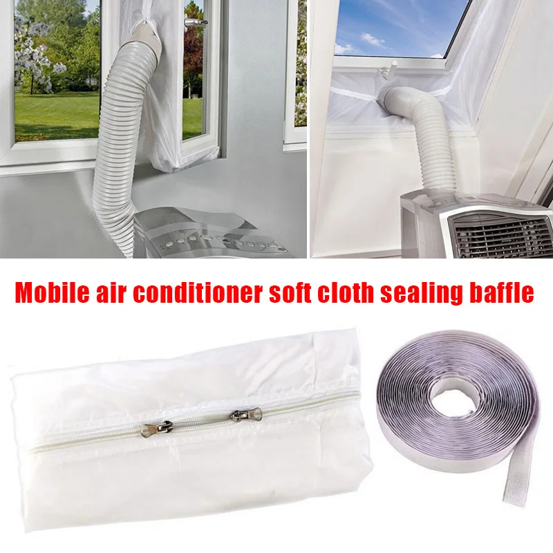 Hot Air Stop Conditioner Outlet Window Sealing Kit for Mobile Air Conditioners Home Accessories WXV Sale