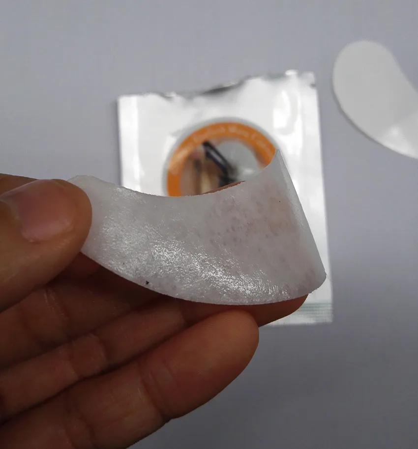 50 Pairs Lint Free Silk Eye Patch Eyelash Extensions Tool Supply