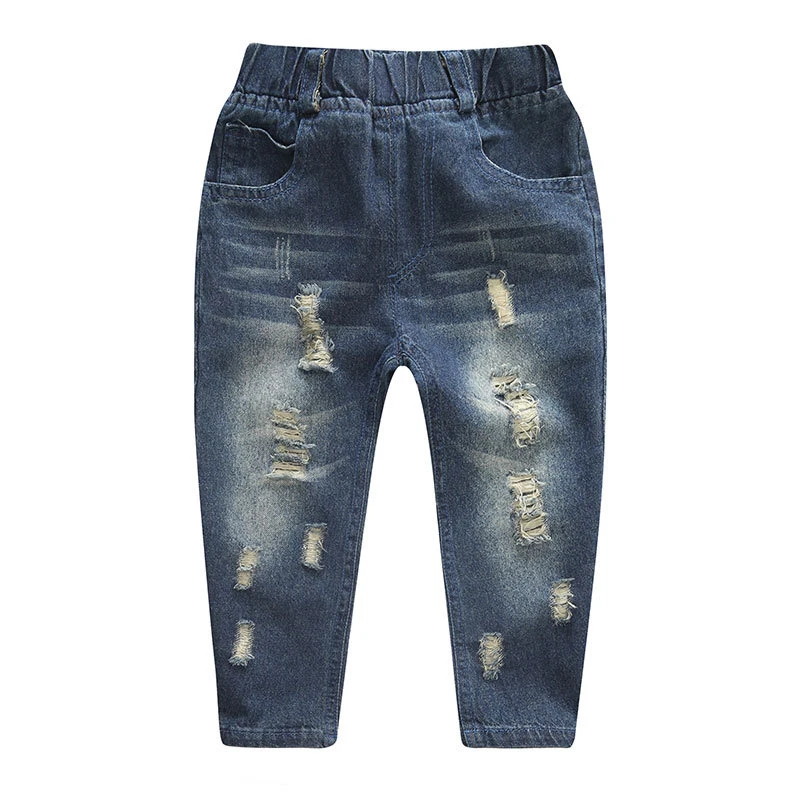 Fashion Trousers Boys Jeans 2017 Autumn and Winter Children's Jeans For
