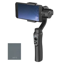 ЕС наличии Zhiyun гладкой Q 3 оси Ручные стабилизаторы Портативный стабилизатор для смартфонов GoPro 5 4 3 вертикальных Стрельба