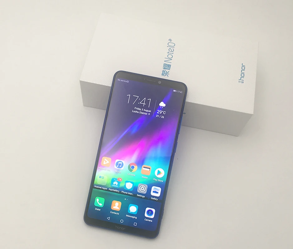 HuaweI Honor Note 10 Мобильный телефон Kirin 970 Восьмиядерный мобильный телефон Dual SIM 6,95 дюймов Android 8,1 сканер отпечатков пальцев NFC