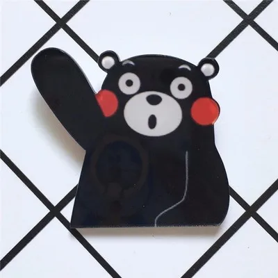 bear cartoon brooch badge_021
