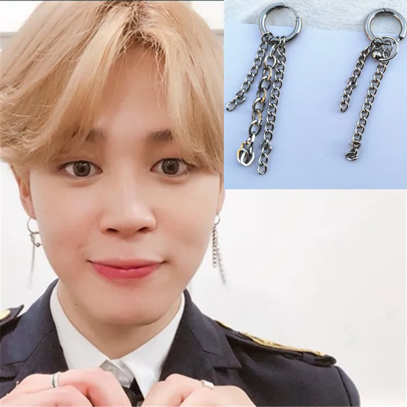 KPOP DNA корейский V Новый 1 шт Bangtan мальчики альбом серьги гвоздики модные ювелирные