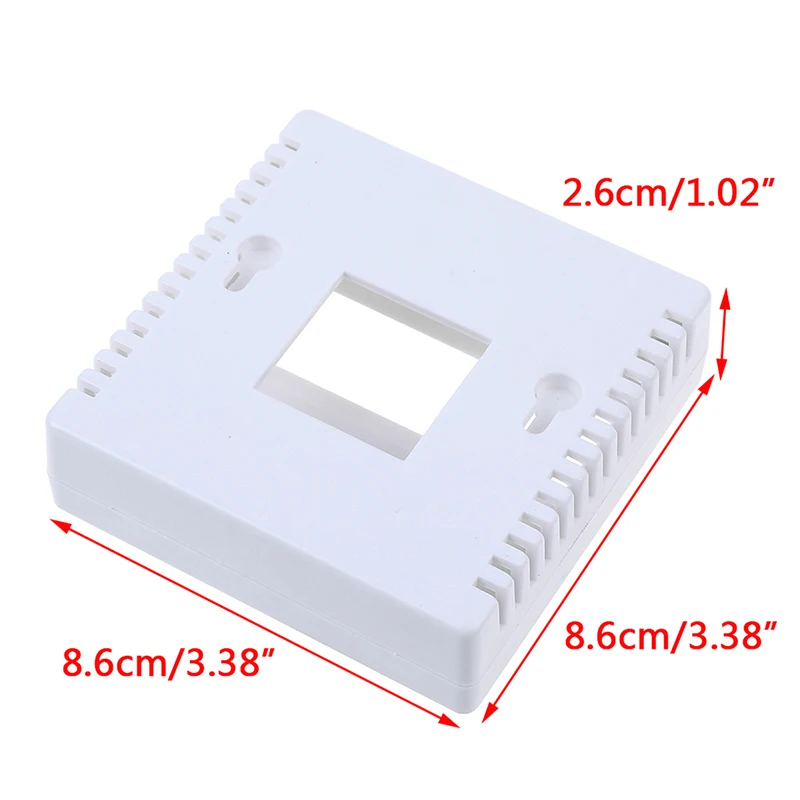 1 шт. белый 8 6x8 6x2 6 см 86 пластиковый чехол для корпуса DIY LCD1602 Измеритель Тестер с