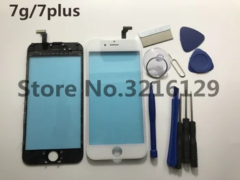 

Touch Screen Digitizer Panel Glass Lens Sensor+Middle Frame for iPhone 7 7g 7plus TouchScreen Replacement Repair Spare Parts