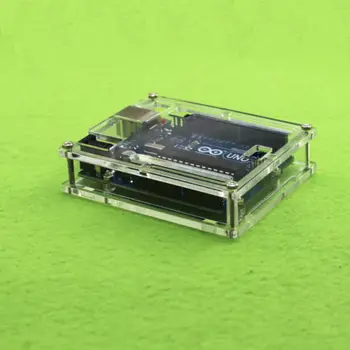 

1pcs Clear Acrylic Box Enclosure Transparent Case Shell F Uno R3 Board Module