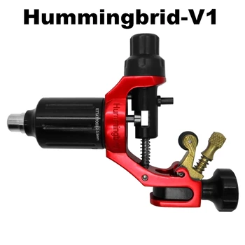

2019 New Professional Original Hummingbird-V1 Red Rotary Tattoo Machine Swiss Motor Free RCA Cord Free Shipping
