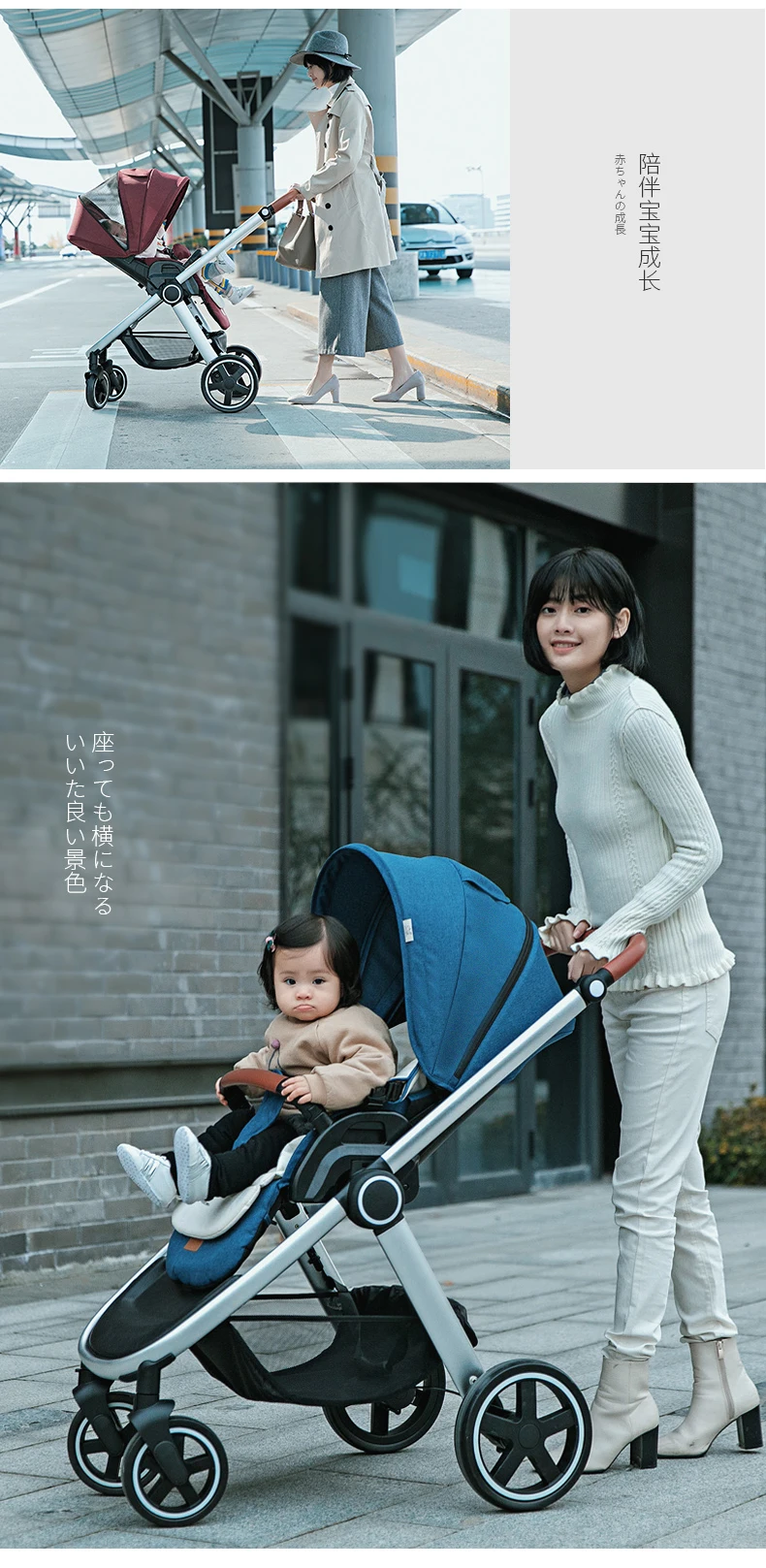Детская коляска может сидеть и складывать 0/1-3 года ребенок ультра светильник детский амортизатор автомобиля