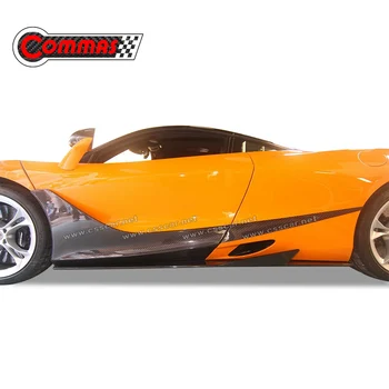 

COMMAS Carbon Fiber Side Skirts For 720s Body Kits Auto Modification Upgrade Side Decoration Car Styling