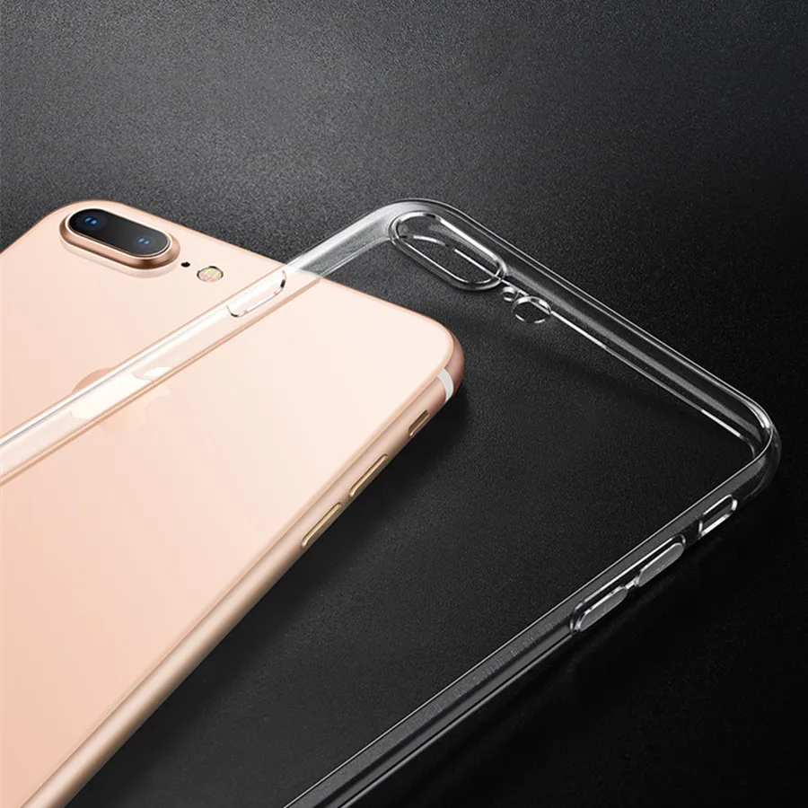Тонкий жесткий пластиковый чехол для задней панели телефона чехлы iPhone 6 6s Plus