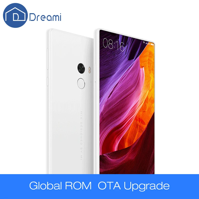 Цена за Dreami Оригинальный Xiaomi Mi MIX Pro Мобильный Телефон на основе Snapdragon 821 4GB RAM 128GB ROM 6.4" Безрамочный Дисплей Цельный Керамический Корпус Цена за Dreami Оригинальный Xiaomi Mi MIX Pro Мобильный Телефон на основе Snapdragon 821 4GB RAM 128GB ROM 6.4" Безрамочный Дисплей Цельный Керамический Корпус