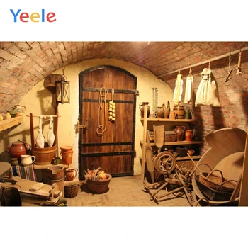 

Yeele Vinyl Vintage Wood House Storage Room Kids Baby Photography Backdrop Personalized Photographic Background For Photo Studio
