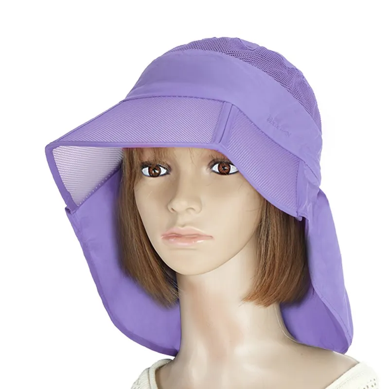 Foldable Mesh Sun Hat For Women Summer Spring UV Protective Fisherman
