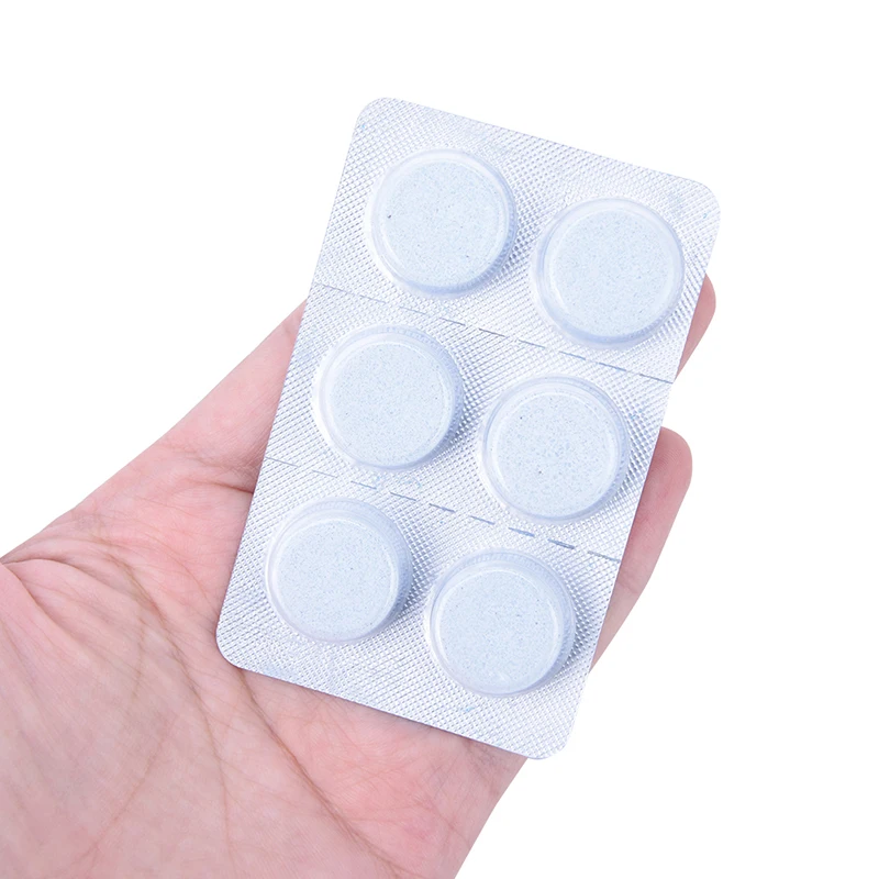 

6Pcs Car Solid Effervescent Tablets Wiper Fine Car Auto Window Cleaning Car Windshield Glass Cleaner