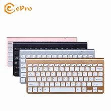 2,4G Беспроводная клавиатура мышь комбо набор Мини мультимедийная клавиатура и мышь для игр планшет ноутбук ПК ТВ офисные принадлежности Mac игры