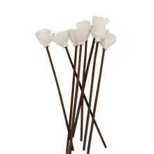 Набор из 30 коричневых ароматизаторов из ротанга и сменных палочек для цветов