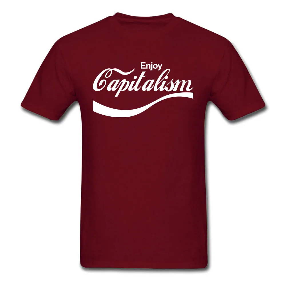 

Enjoy Capitalism Karl Marx Socialism Communism Tshirt men and women tee BIG SIZE S-XXXL