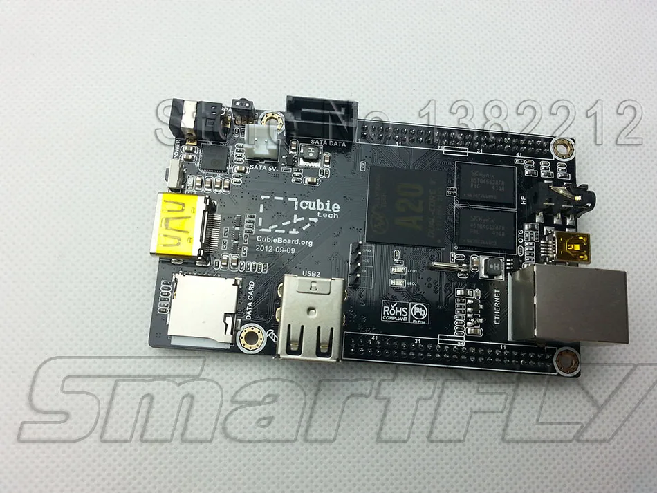 Cubieboard2 A20 Двухъядерный ARM MiniPC Cortex-A7 1 ГБ DDR3 с linux/android/более мощный pcdu/ Raspberry pi/Smartfly team