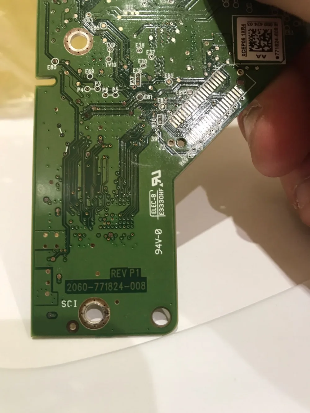 Материнская плата для HDD PCB 2060 771824 008 REV A/P1 жесткого диска WD 3 5 SATA WD10EZRX
