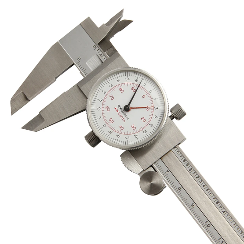 Dial Hand Tools Caliper 6 150MM Dual Reading Shockproof Scale Metric Dial Hand Tools Caliper 6 150MM Dual Reading Shockproof Scale Metric