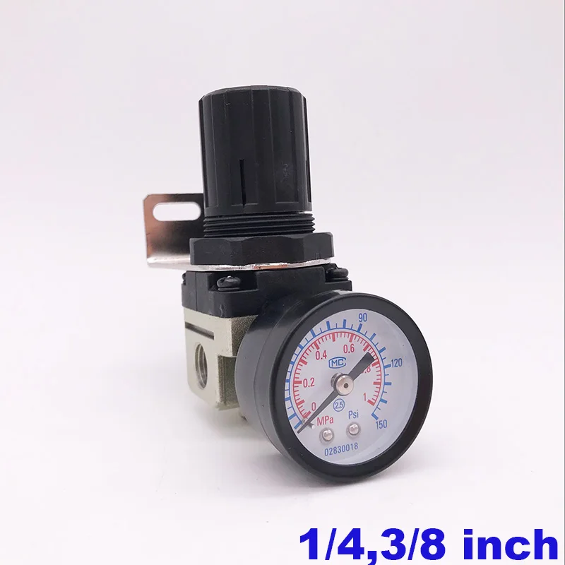 

GOGO Air compressor regulator control air pressure pneumatic AR3000-03/02 thread 3/8 1/4 inch BSP SMC type air treatment units