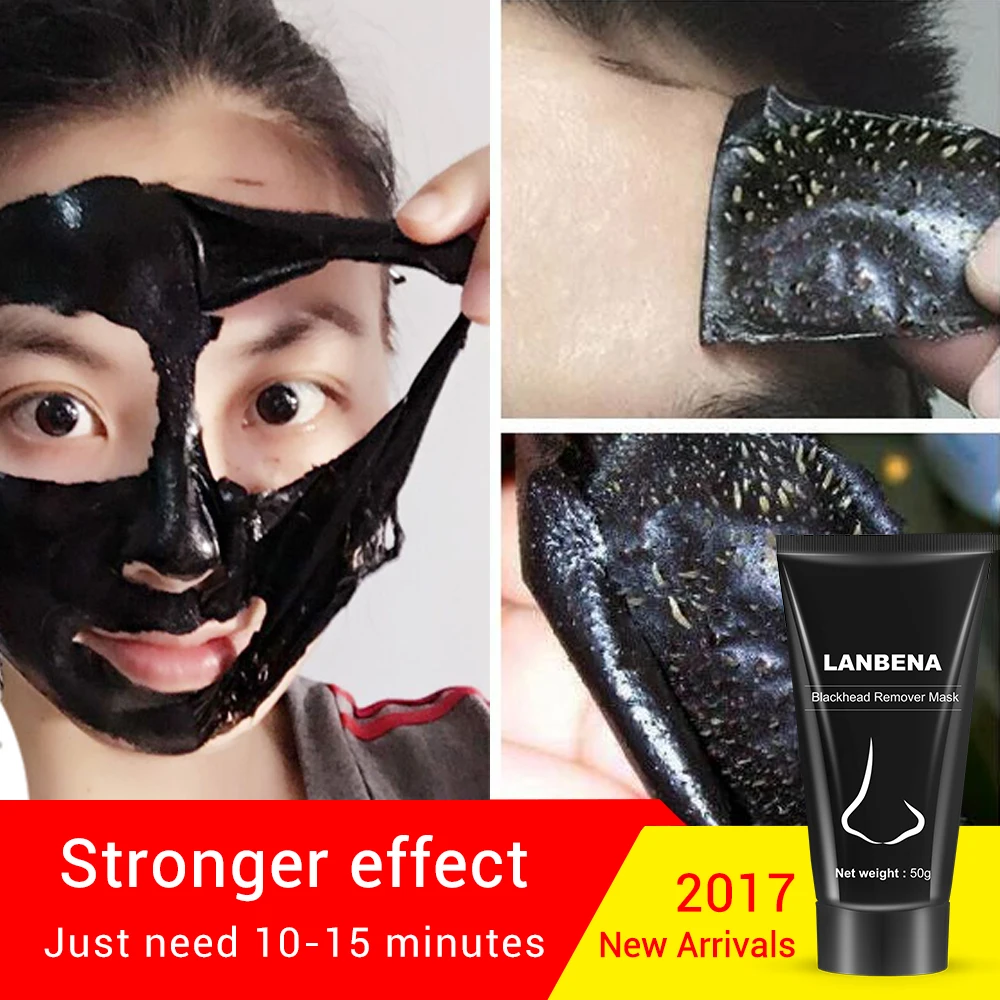 LANBENA Blackhead Remover Facial Masks Deep Cleansing Purifying Skin Care Peel Oil Control black mask Official Authorized LANBENA Blackhead Remover Facial Masks Deep Cleansing Purifying Skin Care Peel Oil Control black mask Official Authorized