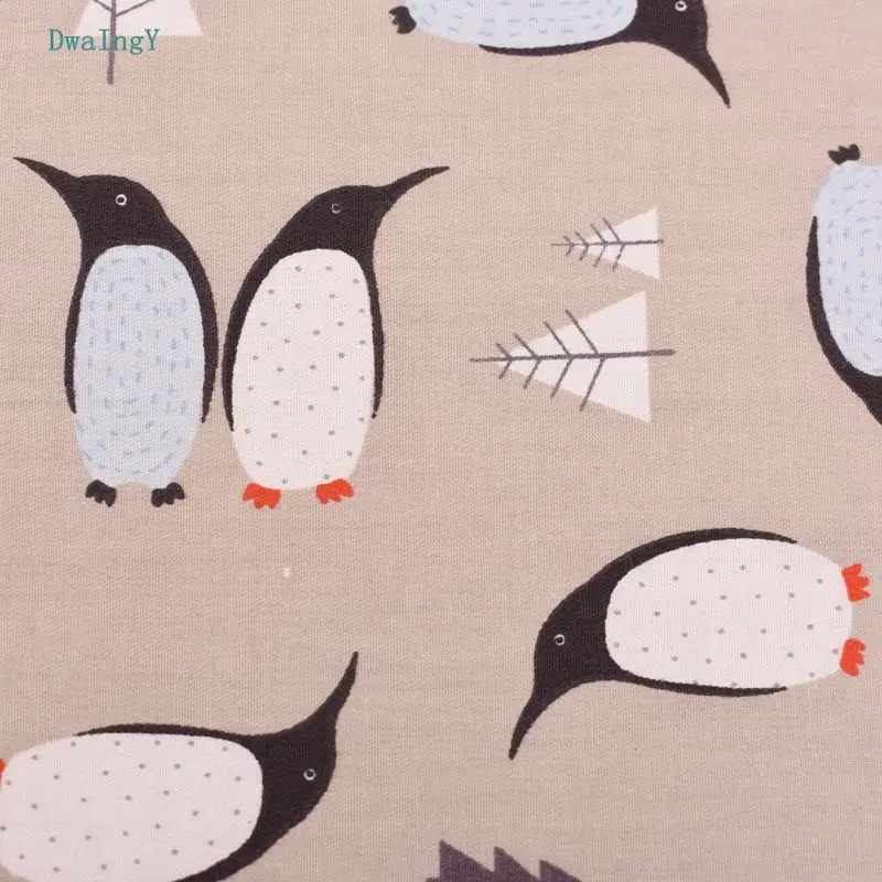 DwaIngY мультфильм серии Twill хлопчатобумажная ткань для лоскутного шитья DIY &