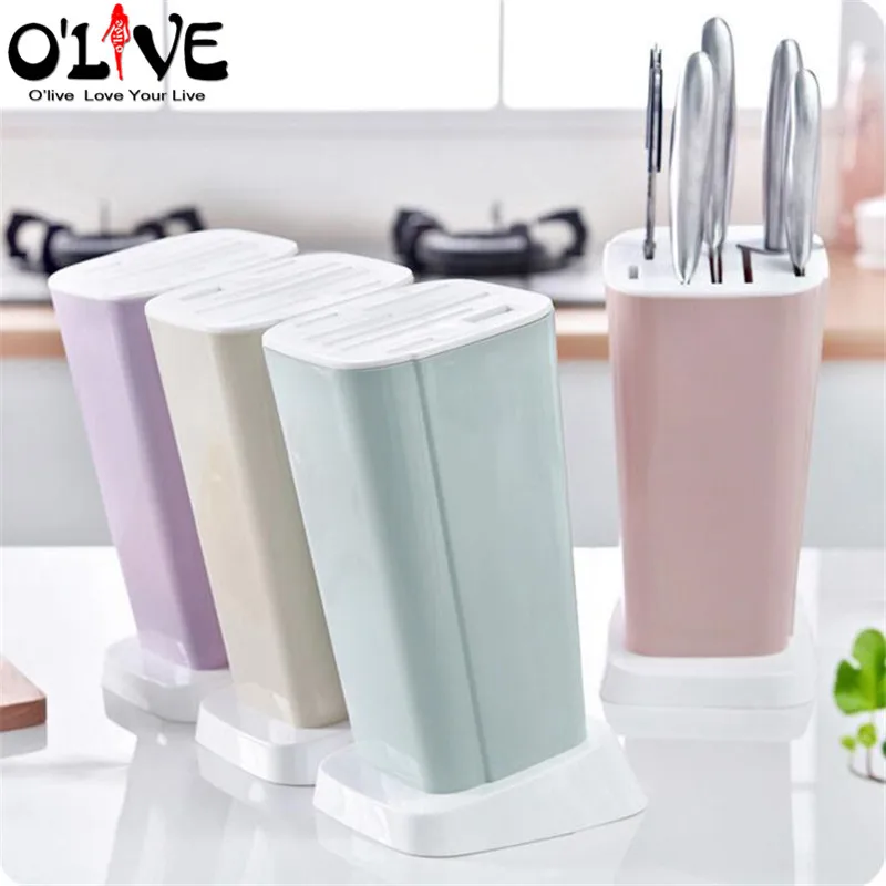 CTREE-Multifunction-Knife-Holder-Plastic-Block-Dividing-Grid-Barrel-Cage-Cutlery-holder-Stand-knives-Storage-Kitchen (3)