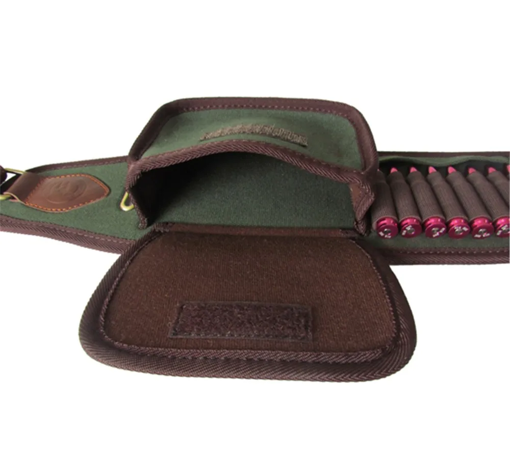 Details about   SPIKA Rifle Ammo Belt .22cal Shell Holder 50 Rounds Hunting Adjustable Length 