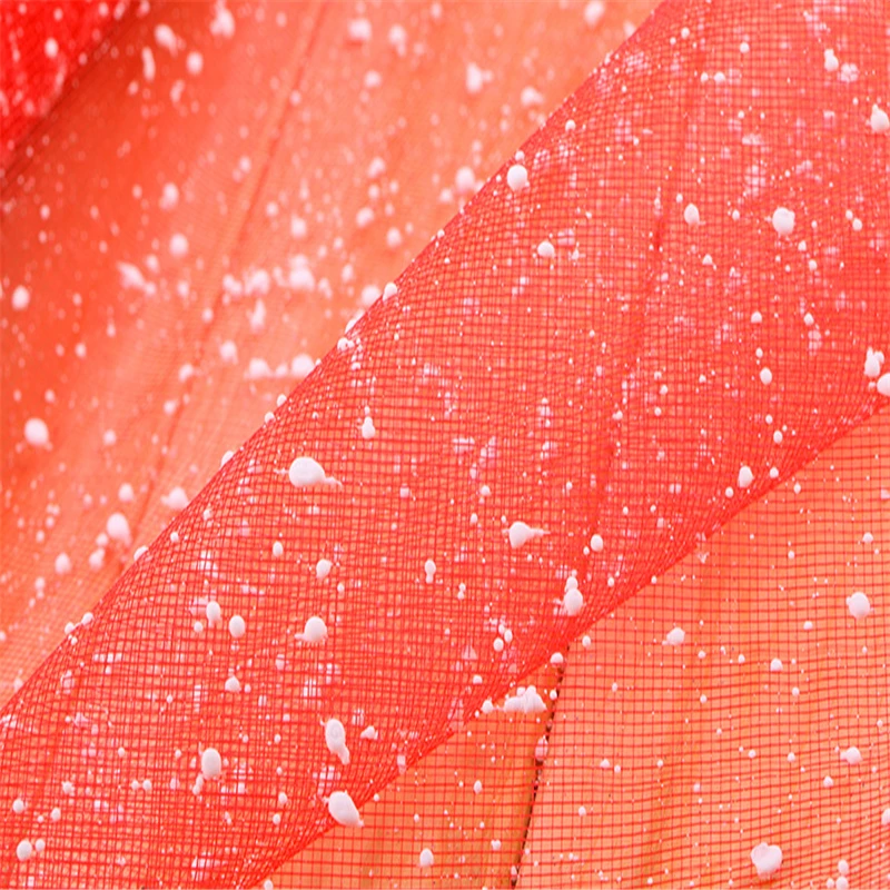 48 см* 3,5 м Снежинка из органзы Блестящий тюль в рулоне для цветочной упаковки День Святого Валентина свадьба день рождения подарок украшения принадлежности. L