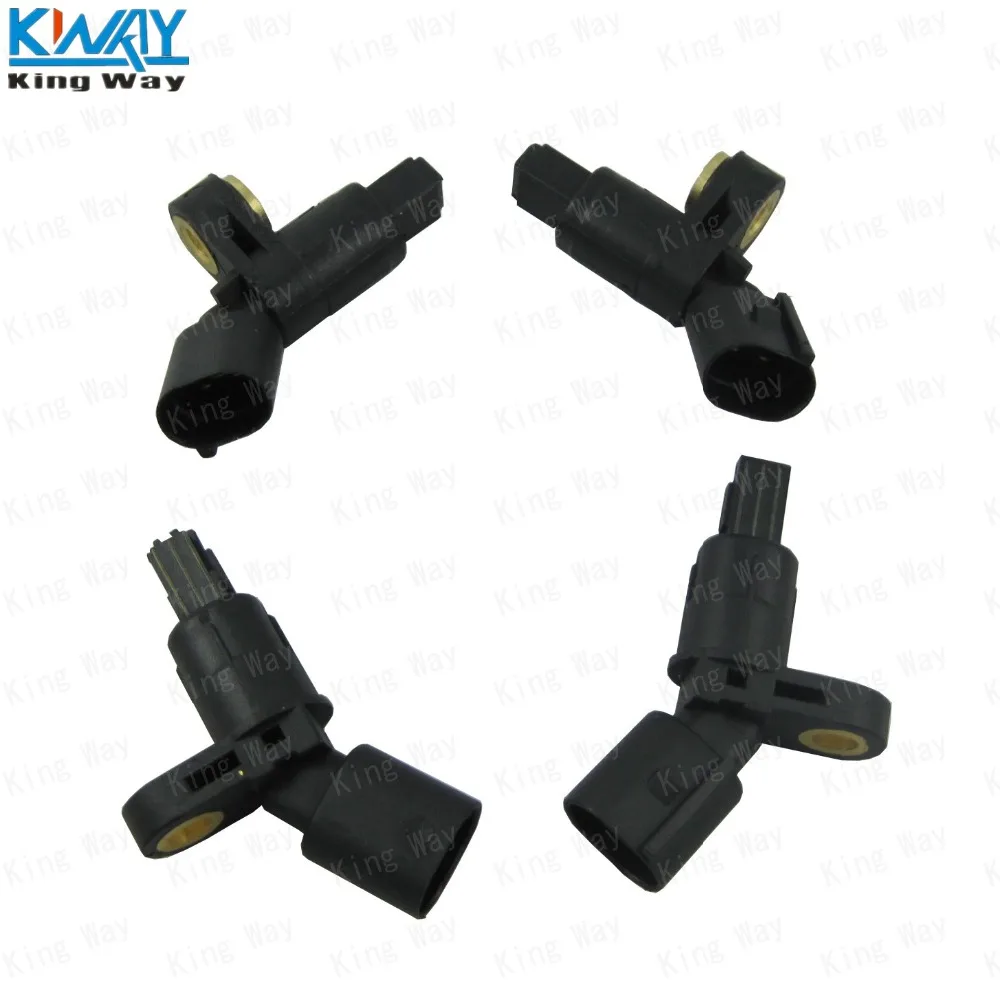 

FREE SHIPPING-King Way- 4 pcs Front & Rear Left & Right ABS Wheel Sensor Fit VW AUDI MK4 Golf TT Beetle