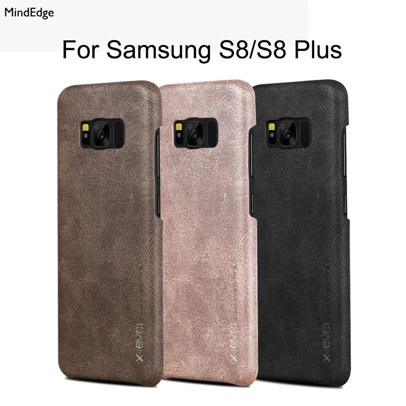 Ultra Thin Slim Back Cover Case for Samsung Galaxy S8 S8 Plus Case Leather Magnetic Car Holder Shockproof for Samsung S8 Plus