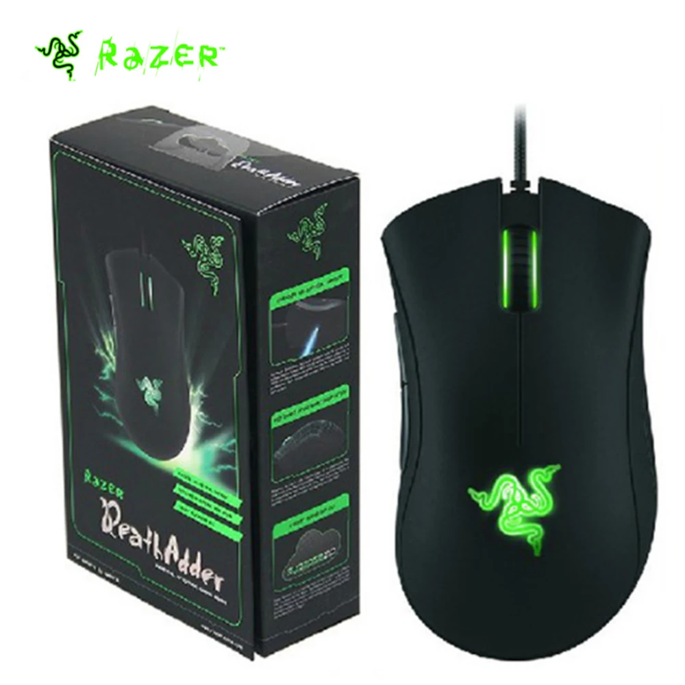 

[Ship from Spain] Razer DeathAdder Expert Professional Wired Gaming Mouse 6400 DPI Optical e-Sports Ergonomic