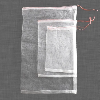 

40pcs Nylon mesh bag Insect prevention Bagging Soaking gauze Seed bag Anti-bird fruit tree Dragon fruit garden Pest control